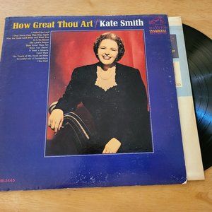 KATE SMITH How Great Thou Art LP 1965 Dynagroove LPM-3445 Mono Gospel LP3